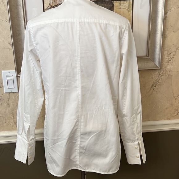 TOME White Long Sleeves Shirt size 6 - Picture 8 of 8